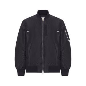 Sacai Men Nylon Bomber Jacket With Zip